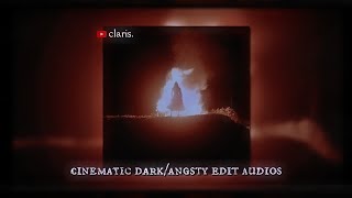 cinematic dark/angsty edit audios for the tragic villain