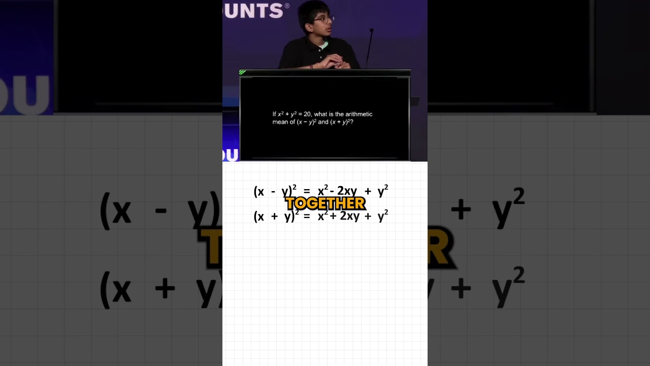 Could you solve this problem that fast? #mathematics #math #competition #middle-school