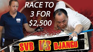 Part 2 - Shane Van Boening vs. Francisco Bustamante - Race to 3 for $2,500!