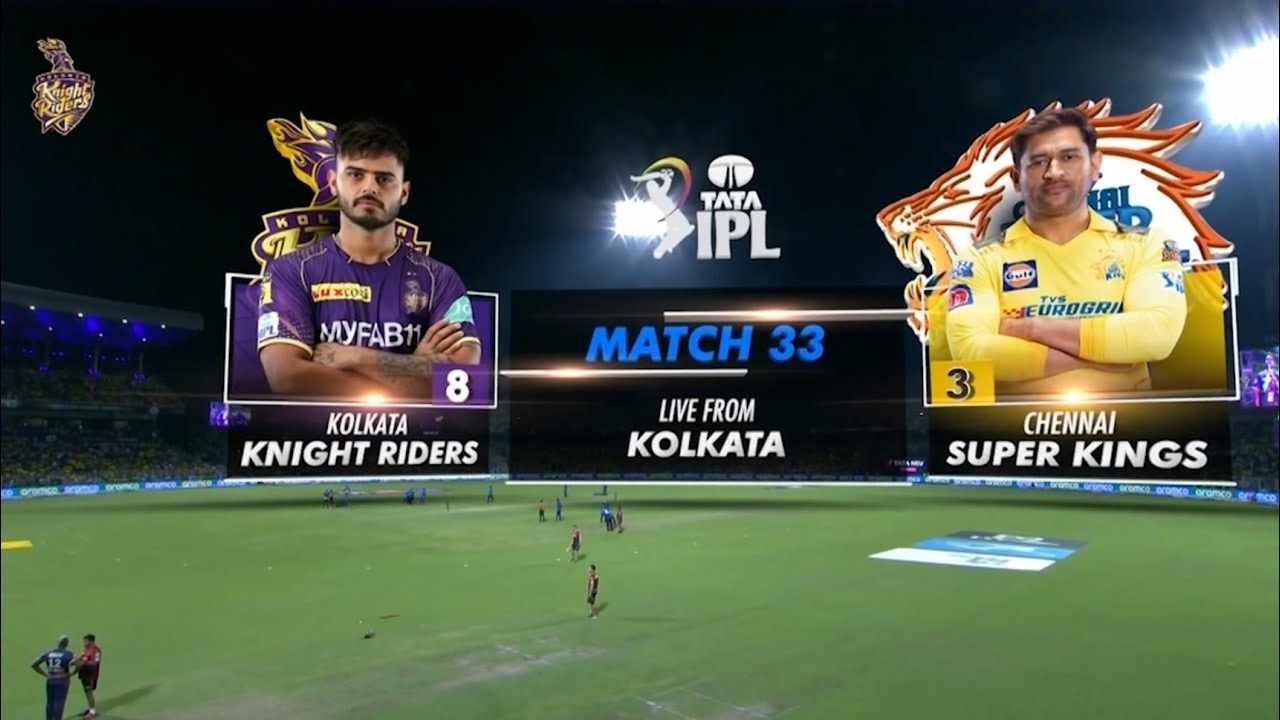 TATA IPL 2023 MATCH NO 33 KKR VS CSK HIGHLIGHTS | THRILLING MATCH | BLOCKBUSTER HIGHLIGHTS |