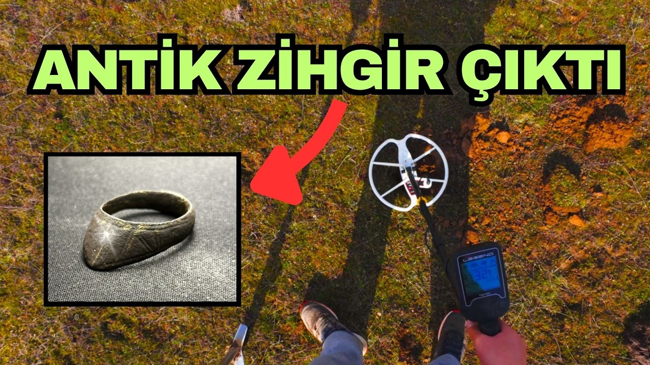 Metal dedektörü ile Orta Çağ Yüzüğü buldum | Arazide Tektekçilik