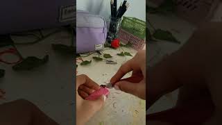 making stamps out of erasers💫
