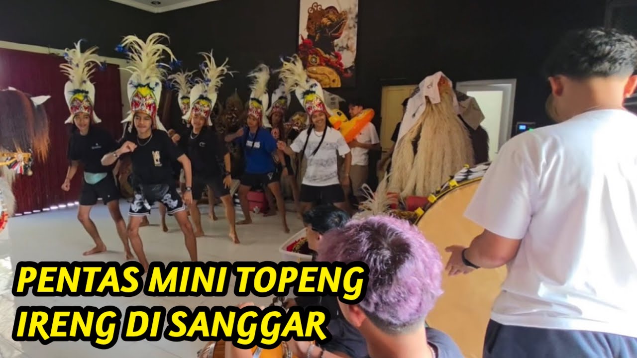 PENTAS MINI TOPENG IRENG DISANGGAR GWSM