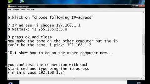 ‪How to connect two computers without router switch‬‏   YouTube