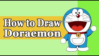 How to Draw Doraemon Easy Step by Step | Drawing tutorial for beginners screenshot 4