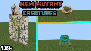 NEW MUTANT CREATURES 1.19+ [MINECRAFT] MCPE screenshot 1