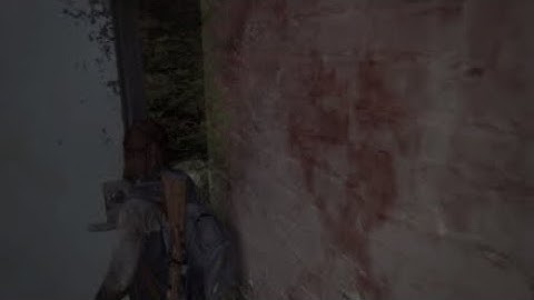 The Last of Us part 2 out of bounds glitch