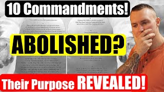 10 COMMANDMENTS Of God: Meaning and Purpose Revealed! Are They Really Abolished?
