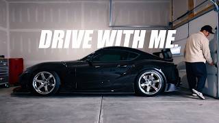 POV: Morning Coffee Drive, Chicago Car Meet, and Saying Goodbye to the Supra.. :(