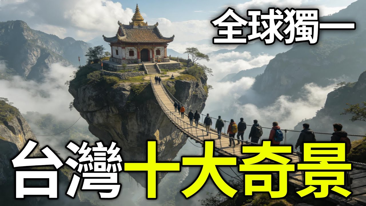 台灣10大隱藏級自然奇觀排行！經典日月潭、太魯閣只排後面，第1名「全球僅3處的海水溫泉」99%台灣人都錯過！#台灣旅遊#台灣景點#台灣秘境#綠島朝日溫泉#海水溫泉#世界獨有奇觀