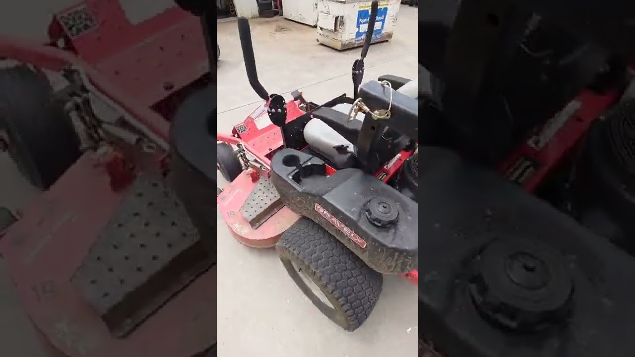 Gravely pro-turn 260 commercial ride on mower at 600 hours of work