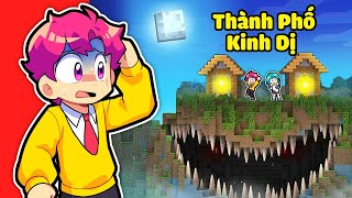 Hiha Phát Hiện KHU LÀNG KINH DỊ trong Minecraft ?!👹👿
