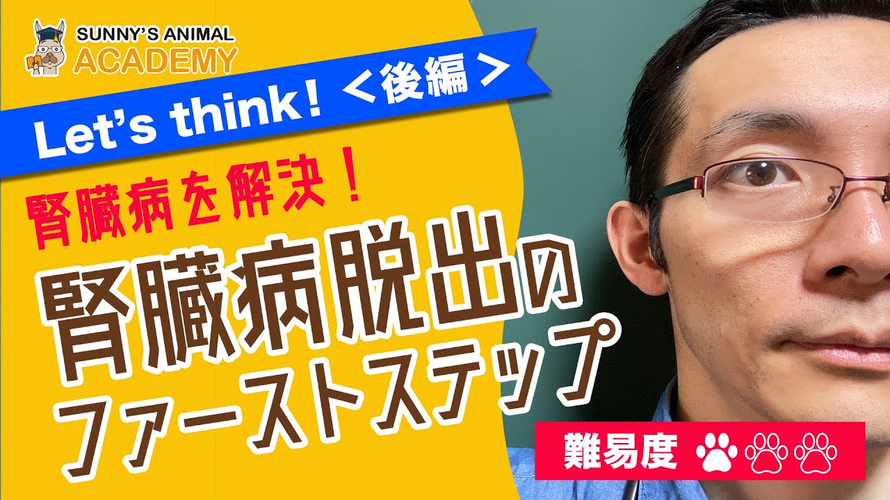 腎臓病の悩みを解決する基礎知識　腎臓病脱出のファーストステップ！後編