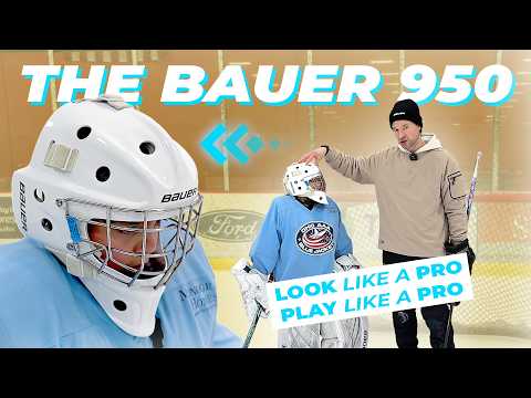 The Most Popular Goalie Mask in the NHL is Now Available in Junior Size! | The Bauer Profile 950