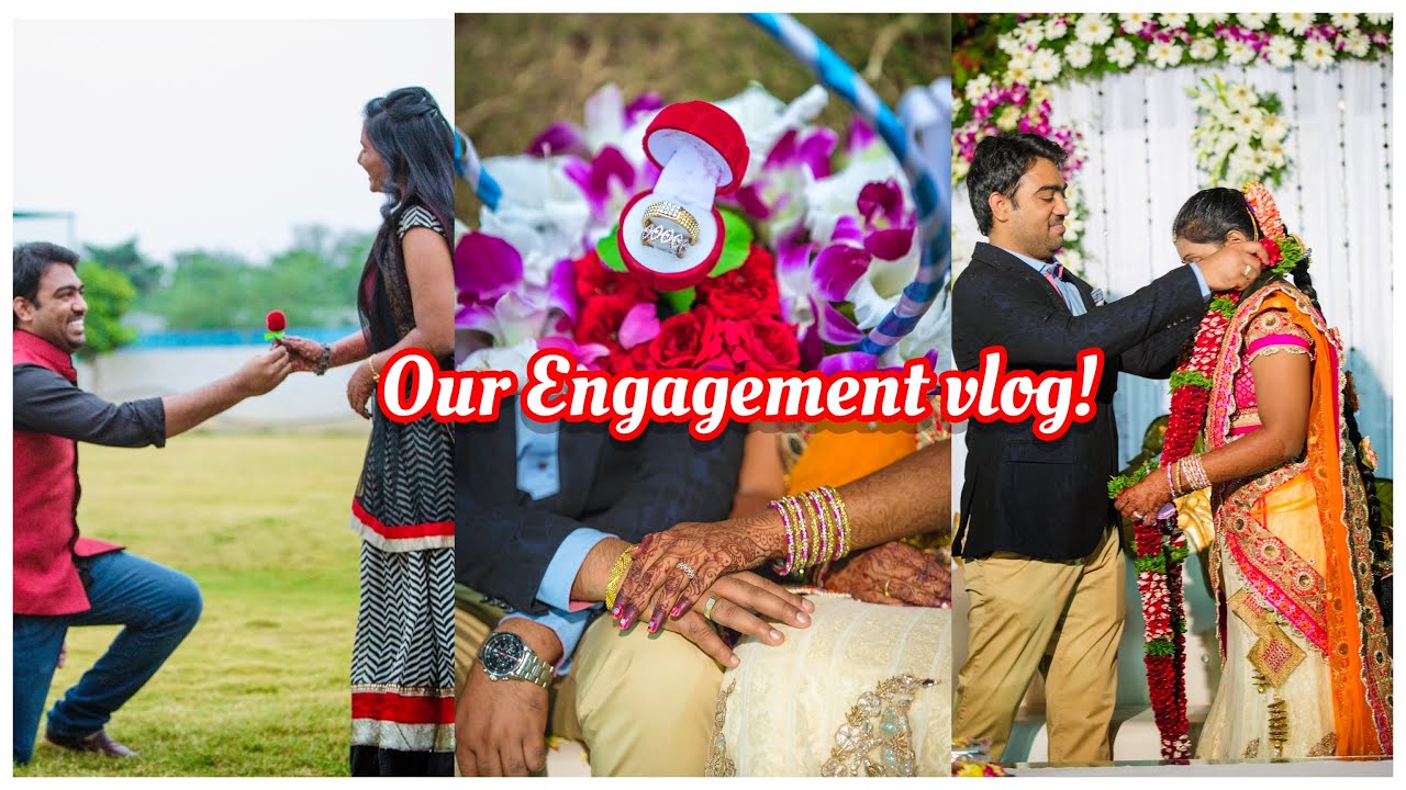 Our Engagement Vlog! / My Wedding series / Poojitha Karthik
