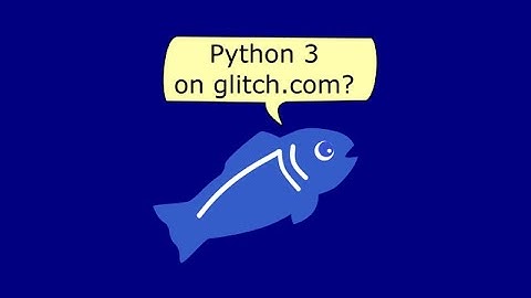 Python 3 - Site with Flask on Glitch.com