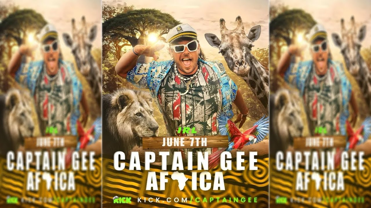 (June 7)[1/2 IRL] CaptainGee Finding Amy | AFRICA Tour | Tanzania 🇹🇿 ...