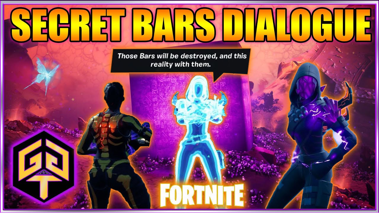 Easy Way Kill Cube Assassin Fast XP Level 200 Gold Bars Hidden Secret NPC Dialogue Fortnite Season 8