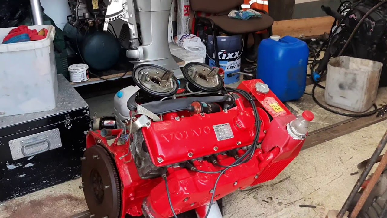 Volvo PENTA aq145. Свап в катер двигателя RB25DE вместо Вольво Пента ...