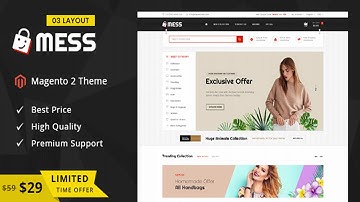 Mess - Responsive Magento 2 Theme | Themeforest Website Templates and Themes
