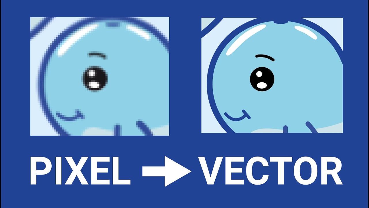 Manual Vector Tracing in Adobe Illustrator (No Auto Trace) - YouTube