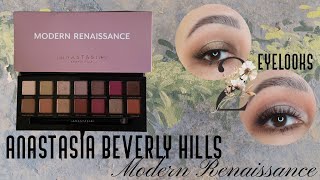 Anastasia Beverly Hills Modern Renaissance Palette | 2 Easy Eyelooks