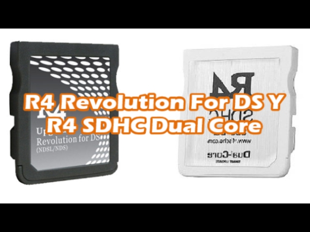 Como Configurar El R4 Revolution For Ds Y Sdhc Dual Core Youtube