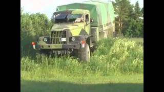 Aggresive Russian Ukranian Monster Truck KRAZ 255 B 6x6
