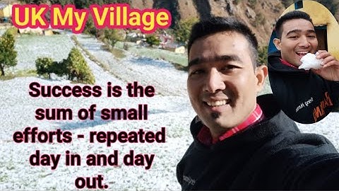 Success is the sum of small efforts - repeated day in and day out.