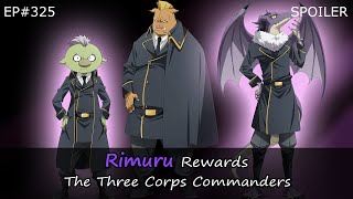 EP#325 | Rimuru Rewards The Three Corps Commanders | Tensura Spoiler