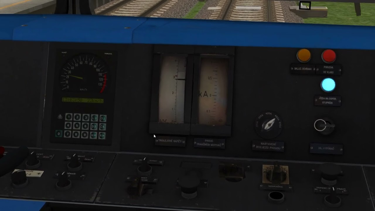 METRA speedometer tests - 3.11.2022 [ČD460 WIP]