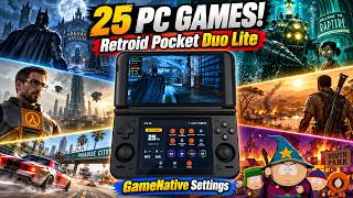 25 PC Games Tested on Retroid Pocket Duo Lite! GameNative Settings screenshot 5