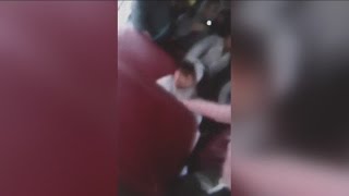 School bus driver suspended after disturbing fight is captured on video