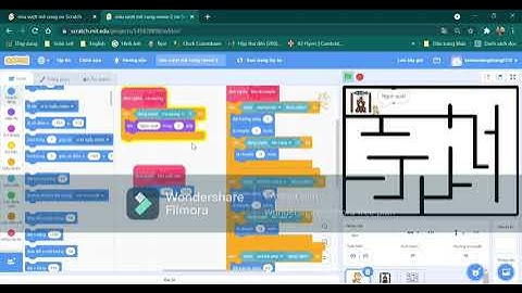Lập trình scratch  Bài 2 mê cung của