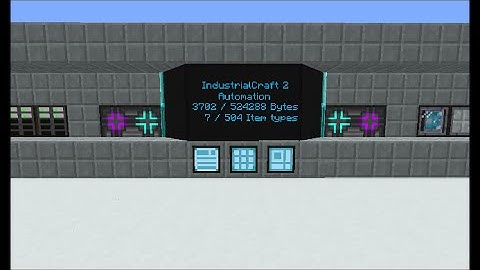 Minecraft FTB Applied Energistics 2 Tutorial - Mod Integration - IC2 Nuclear Reactor Automation