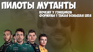 Люди киборги или почему у пилотов Формулы 1 шея как у мутантов?