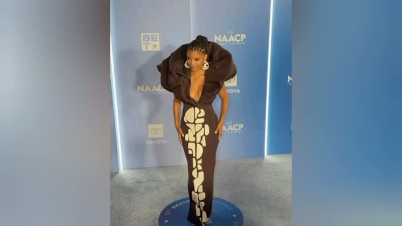 Halle bailey arrived at the 57th NAACP IMAGE AWARDS 2026