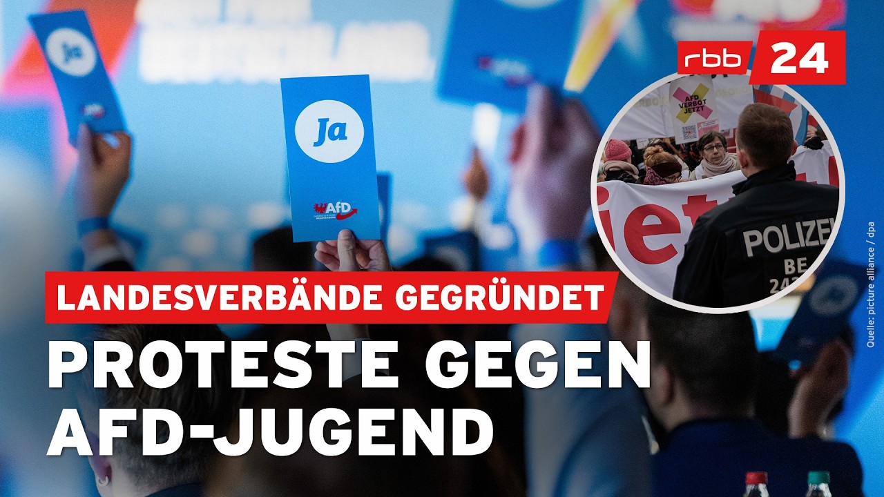 "Generation Deutschland": AfD-Jugend gründet Landesverbände in Berlin und Brandenburg