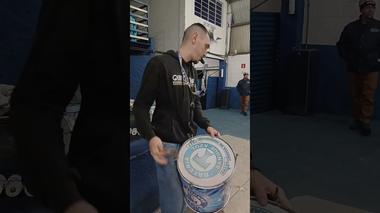 Oficina de bateria da sangue azul