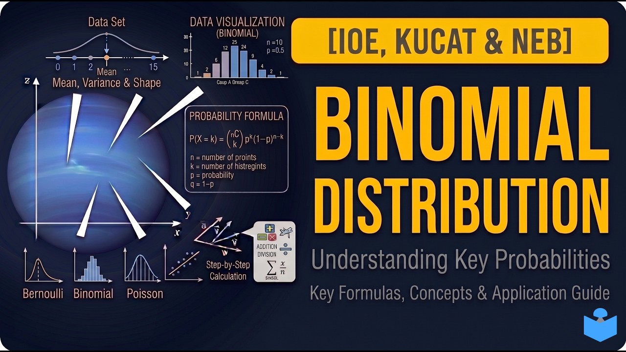 Binomial Distribution FULLY Explained | IOE Entrance Statistics | NEB ...