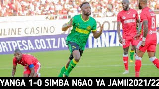 Tazama Goli la Yanga Mayele Akimchambua Manula wa Simba Ngao ya Jamii