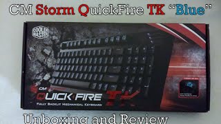 CM Storm QuickFire TK "Cherry MX Blue"