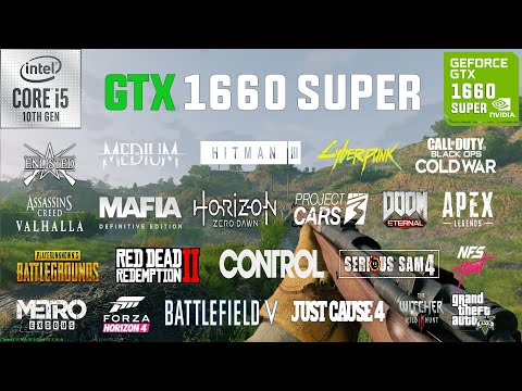 GTX 1660 SUPER Test in 25 Games in 2021