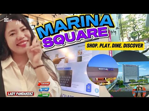 STROLLING MARINA SQUARE MALL SINGAPORE | LADY PANDAKEKZ #subscribe #video