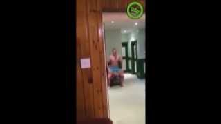 STRIKE!! Human bowling ball