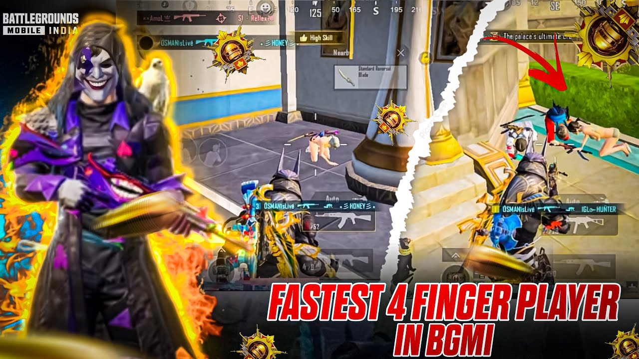 FASTEST 1v4 AGGRESSIVE CLUTCH IN BGMI 3.7 UPDATE🔥 - YouTube