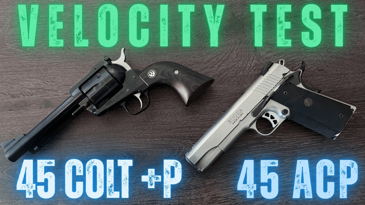 45 Colt VS. 45 ACP: My Surprise! OUCH! Ruger ONLY Loads!