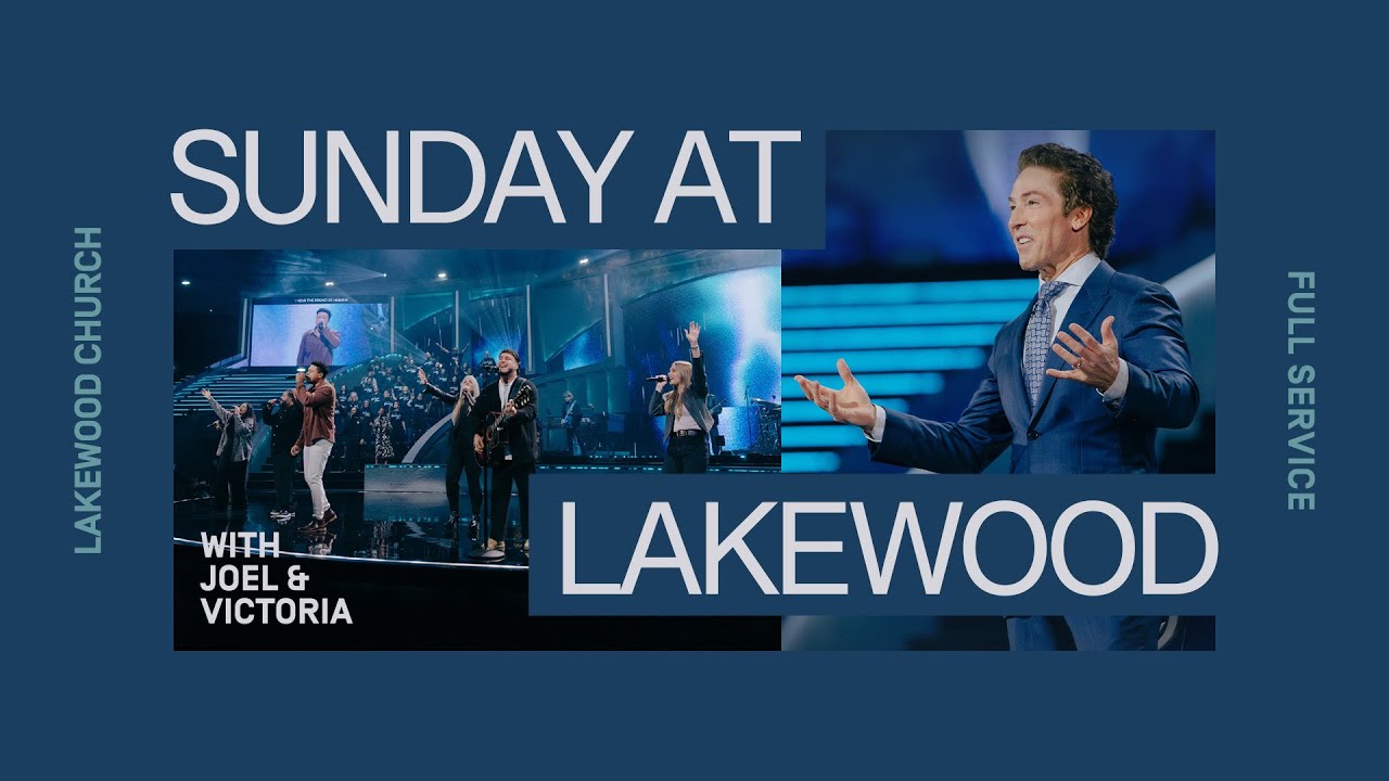 Joel Osteen LIVE | Lakewood Church Service | Sunday 8:30am