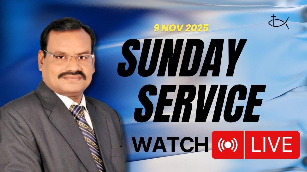 🔴 LIVE Church Service Today | Sunday 9 Nov, 2025 | Dr Joseph Palangi.