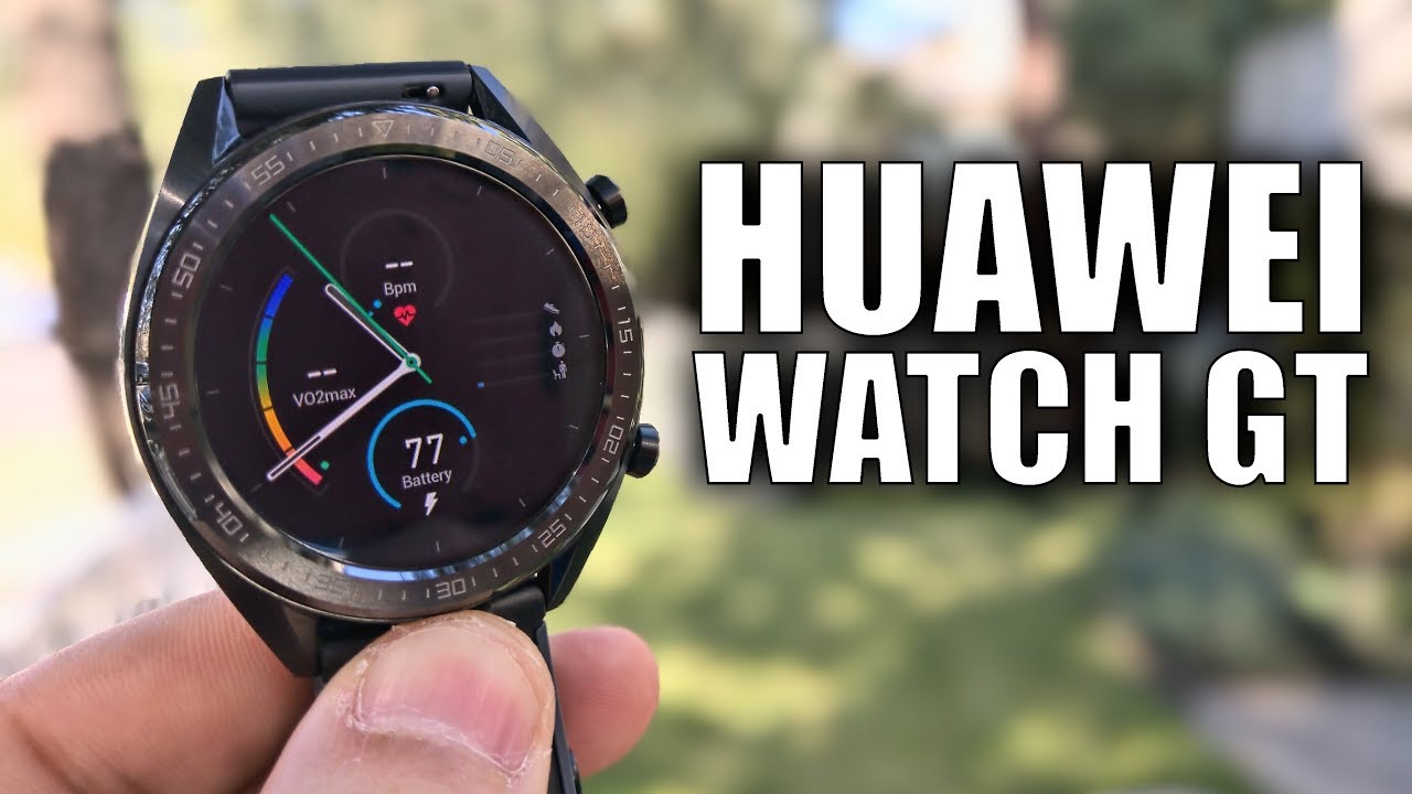 Huawei Watch Gt The Prettiest Fitness Tracker Youtube